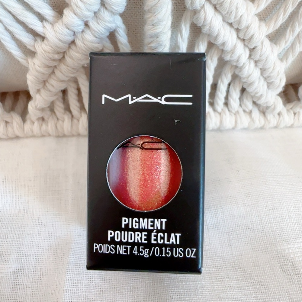 NWB Mac Pigment Color Powder ROSE - Full Size 4.5 g / 0.15 Oz.